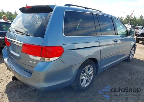 2010 Honda Odyssey Touring из США, поврежденный, VIN 5FNRL3H90AB043582